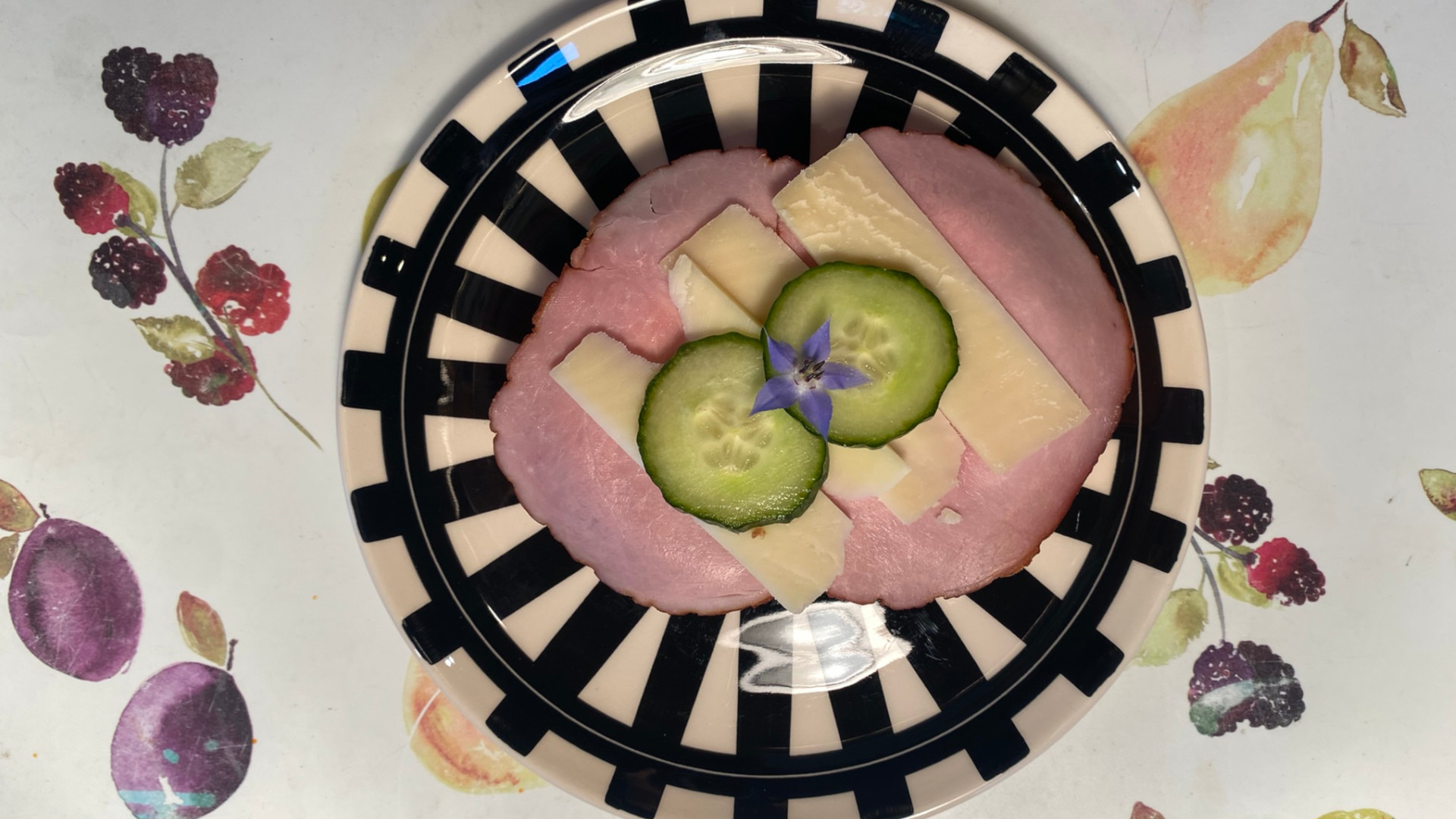 Canape Schnitte Kesselschinken Käse