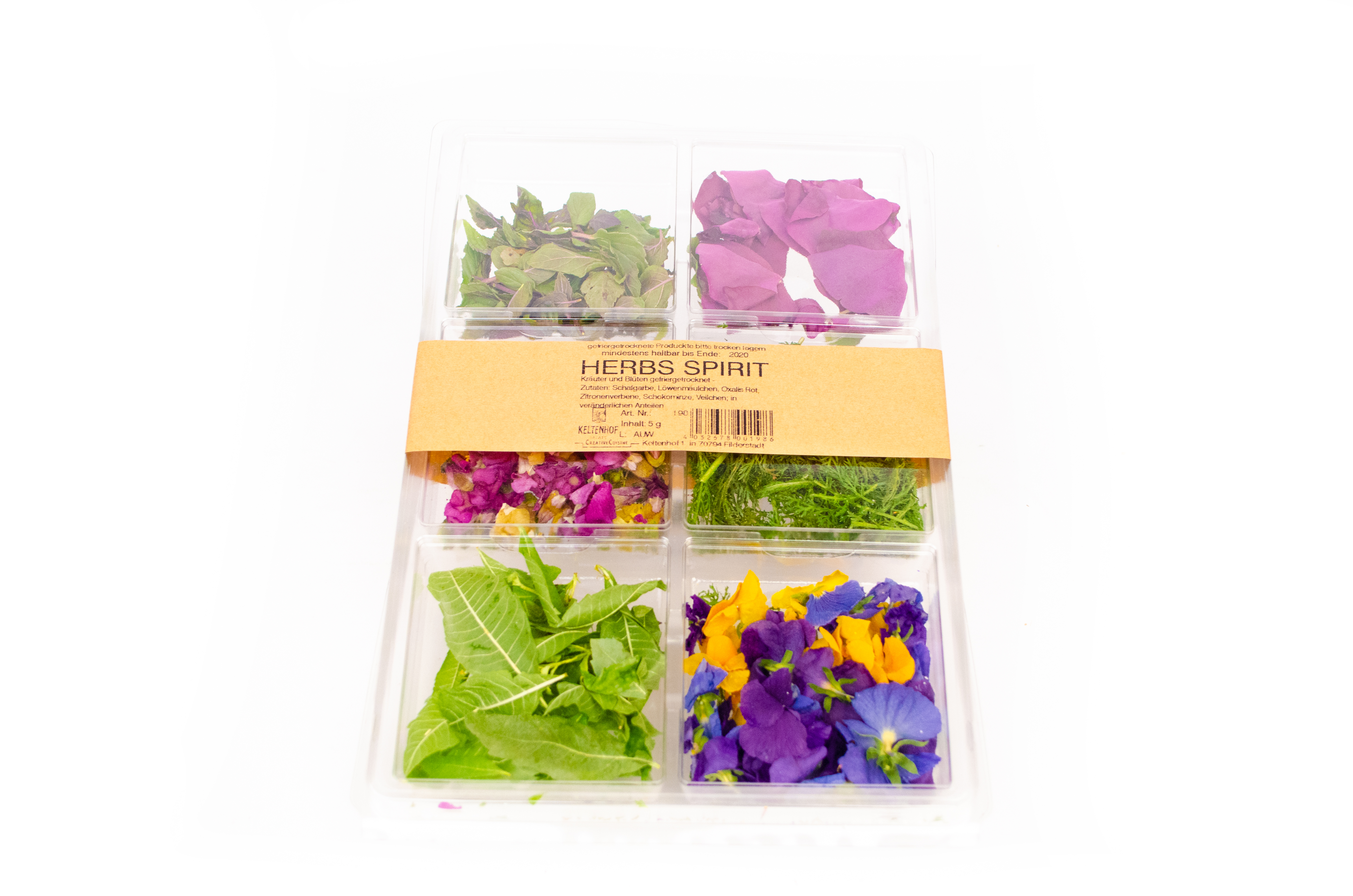 Herbs-Spirit-Keltenhof Blüten & Wildkräuter gefriergetrocknet