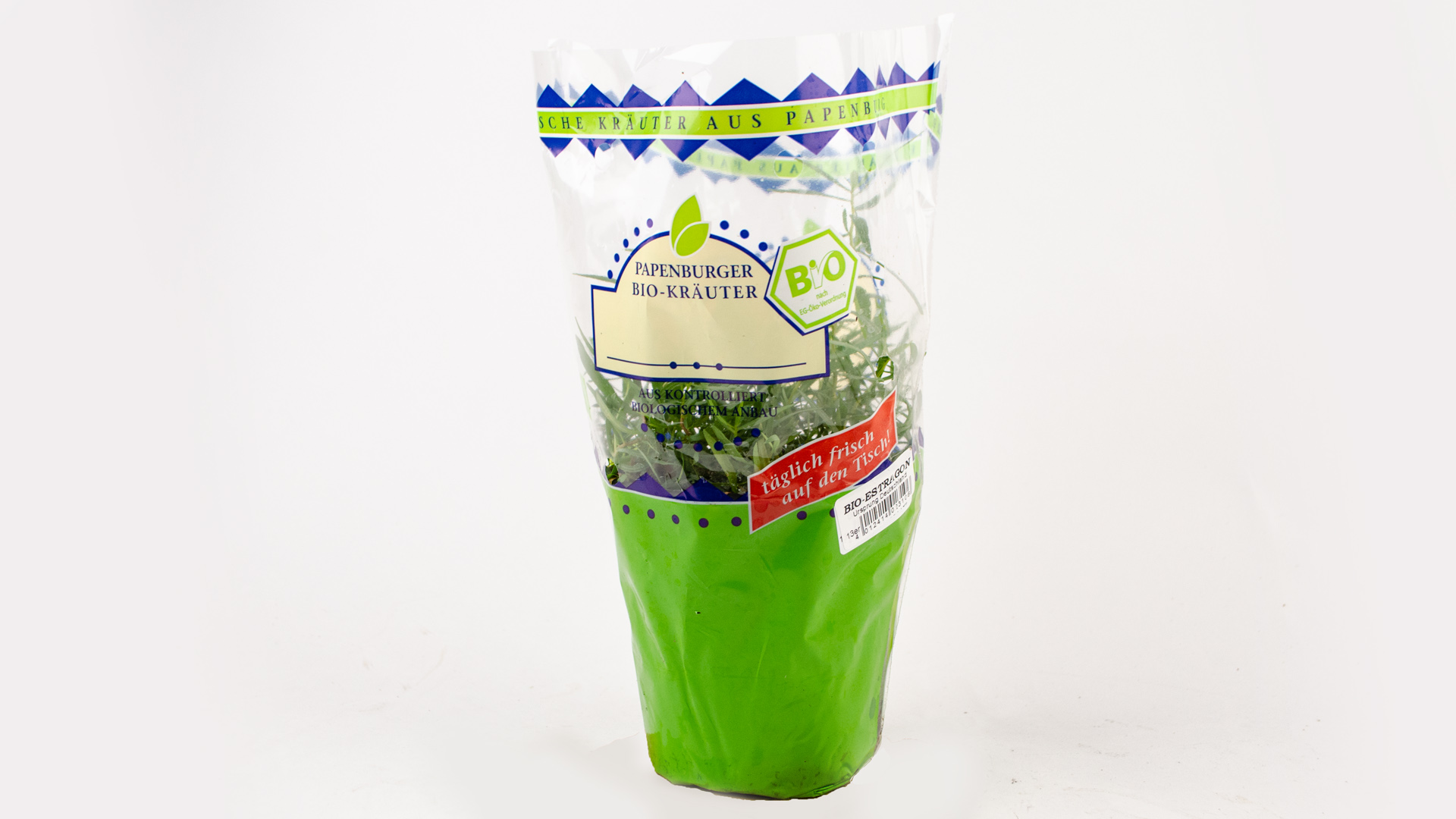 Bio-Estragon-verpackung