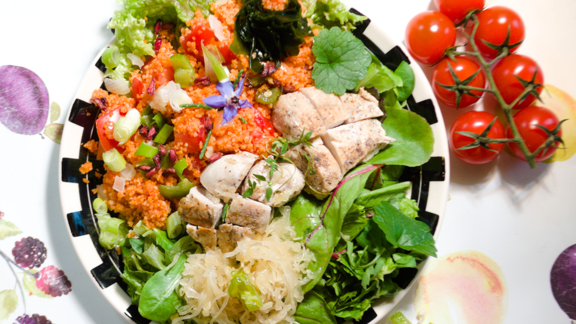 Bowl Chicken Bulgur